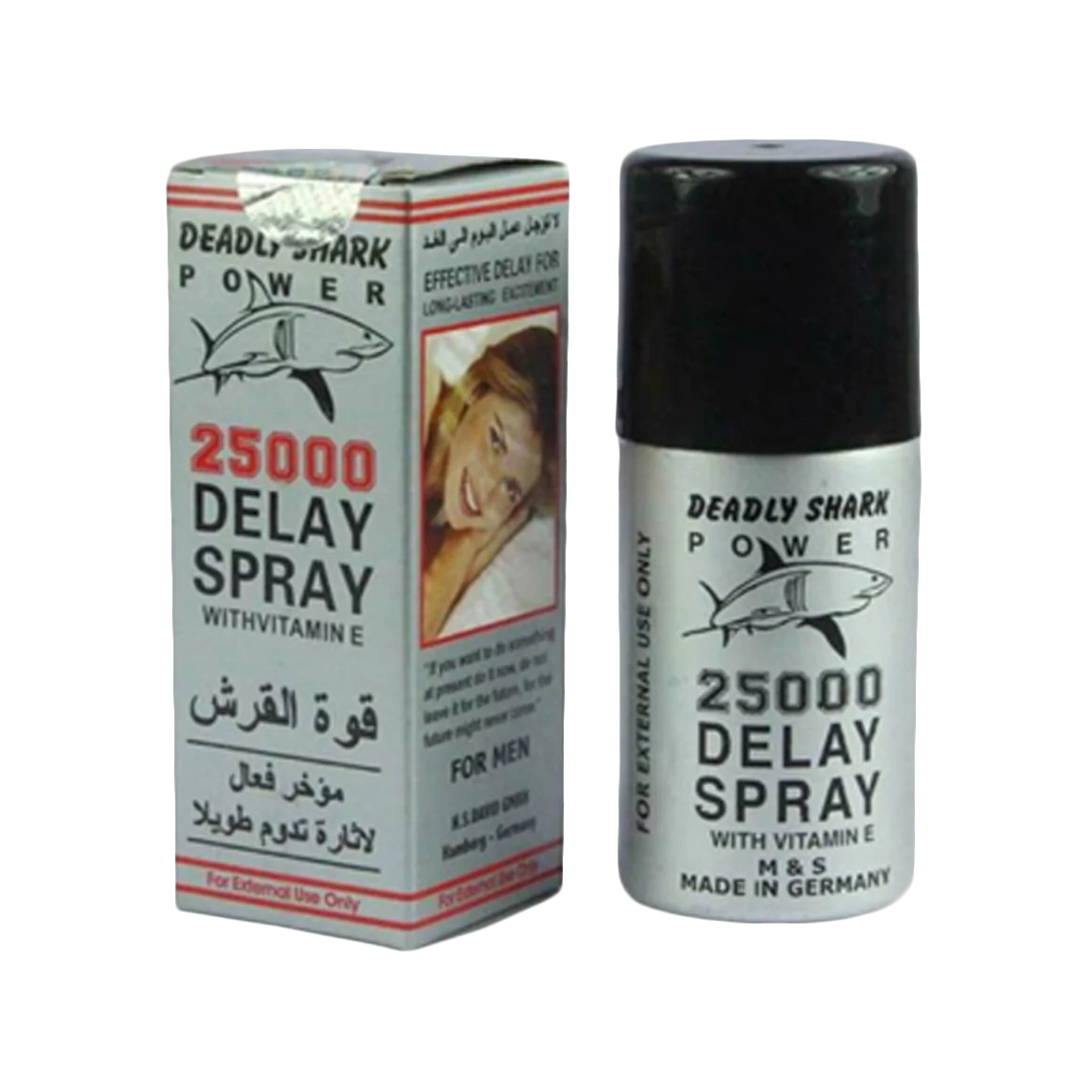 Deadly Shark 25000, Deadly Shark 25000 Delay Spray