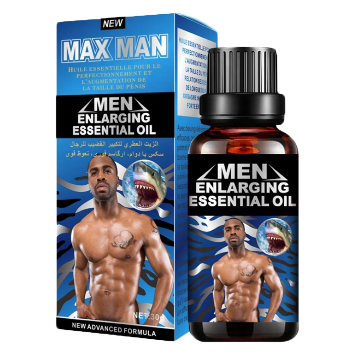 Maxman Essential Oil Blue For Men