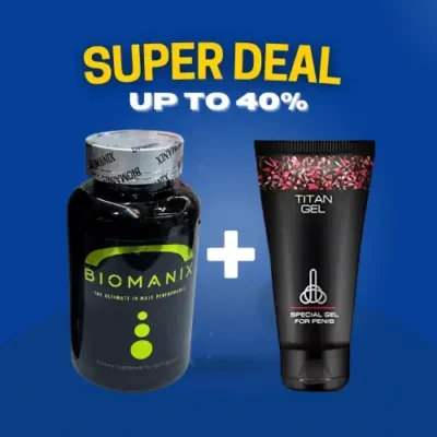 Biomanix capsule plus titan gel, titan gel, biomanix