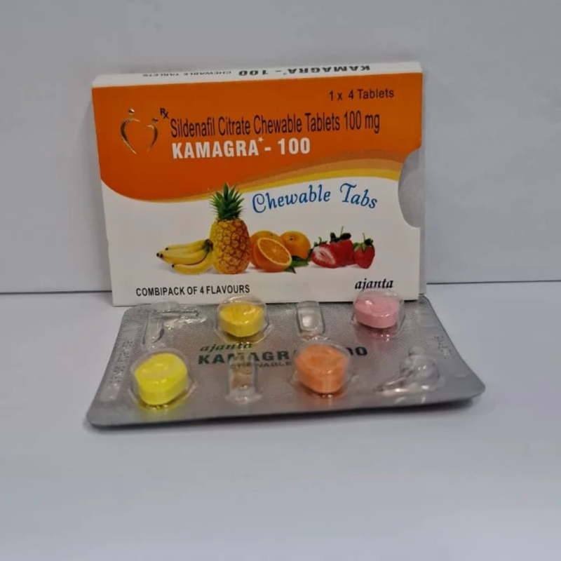 Kamagra 100mg Chewable Tablet