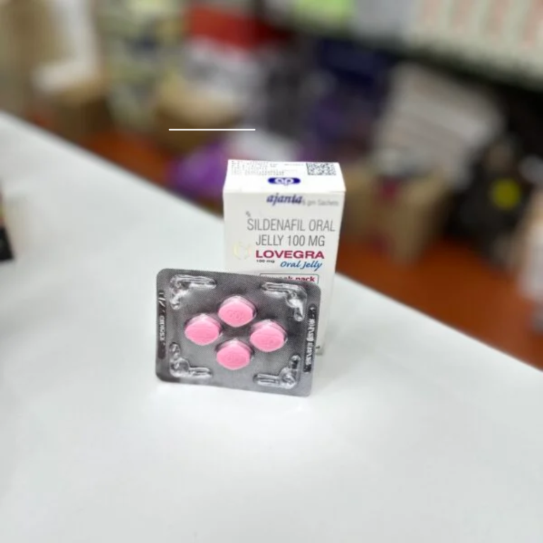 Lovegra Rose Flavour Oral Jelly