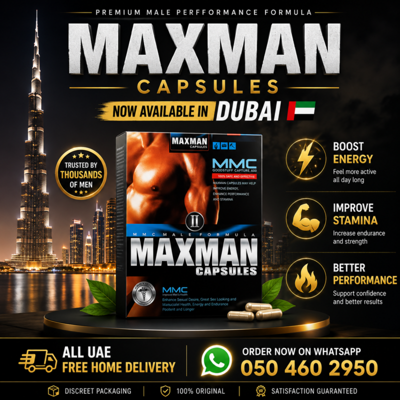Maxman Capsules for Men Stamina & Long Drive