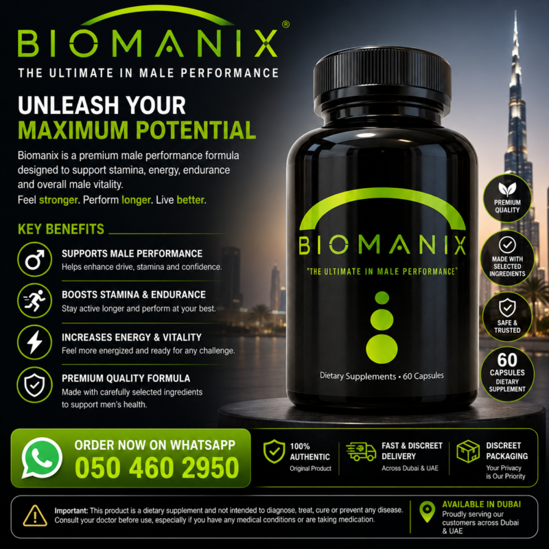 Biomanix 60 Capsules Now Dubai