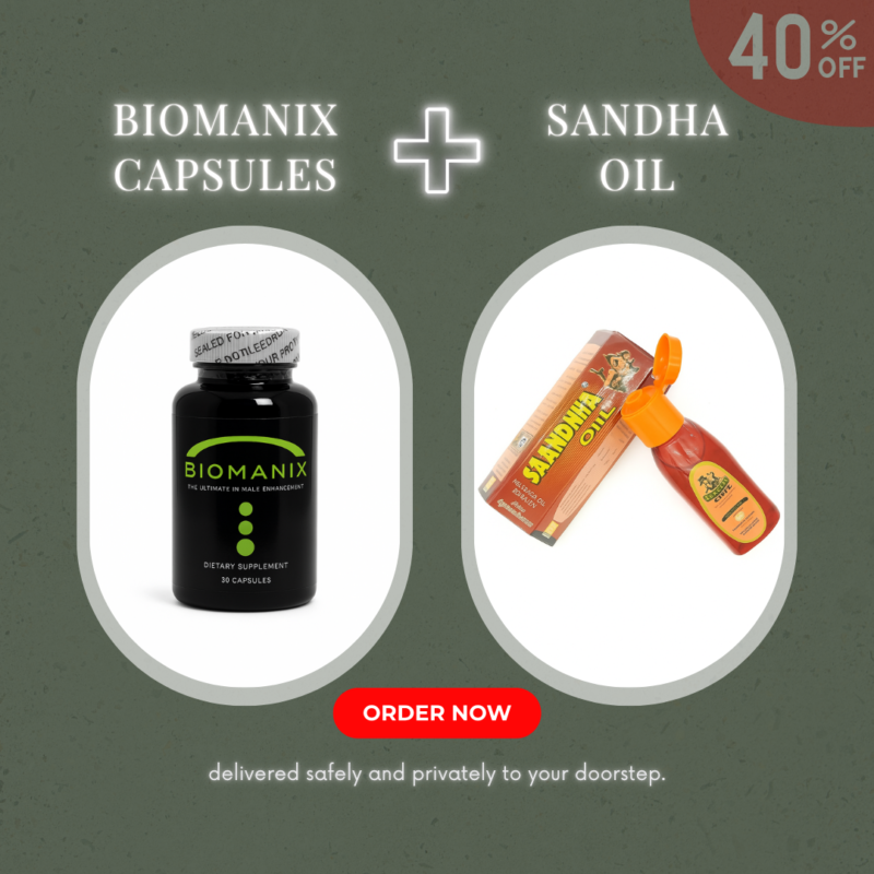 Biomanix + Sanda oil