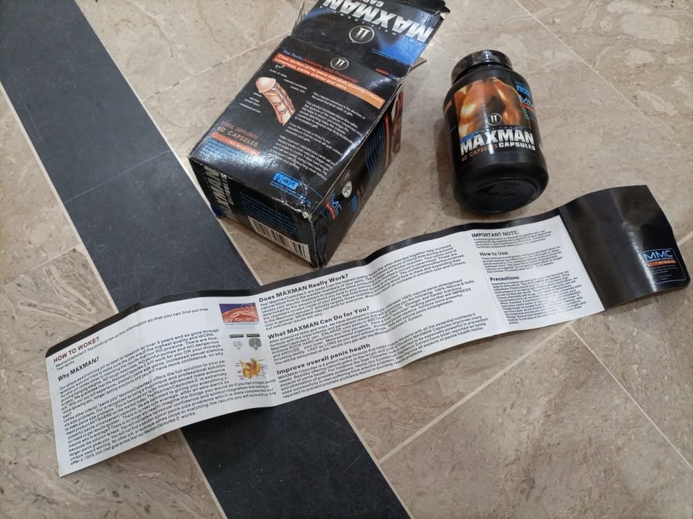 Maxman Capsules for Men Stamina & Long Drive 
