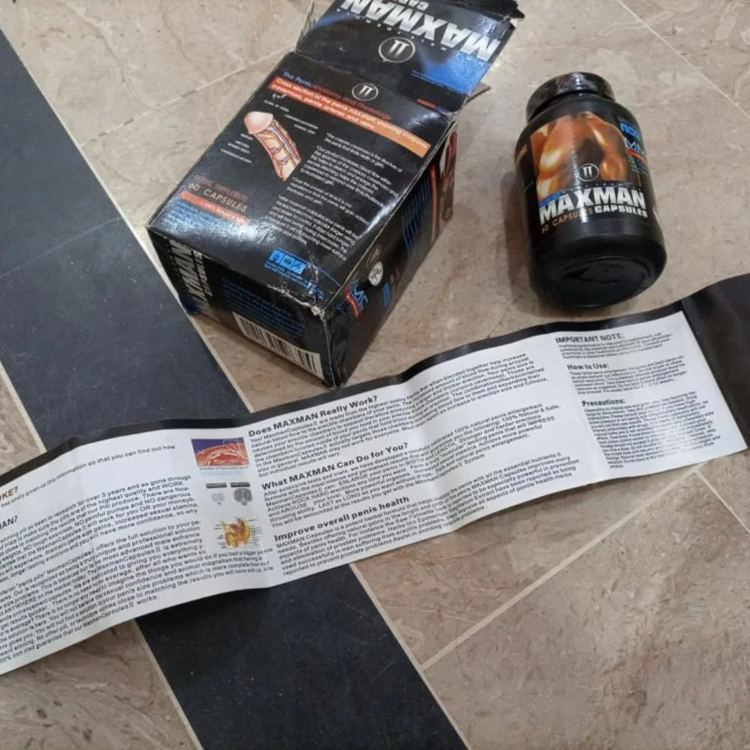 Maxman Capsules for Men Stamina & Long Drive