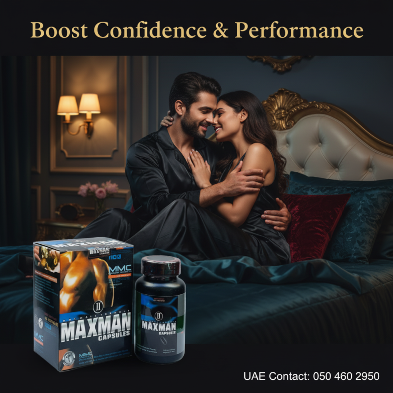 Maxman Capsules Boost Confidence & Performance
