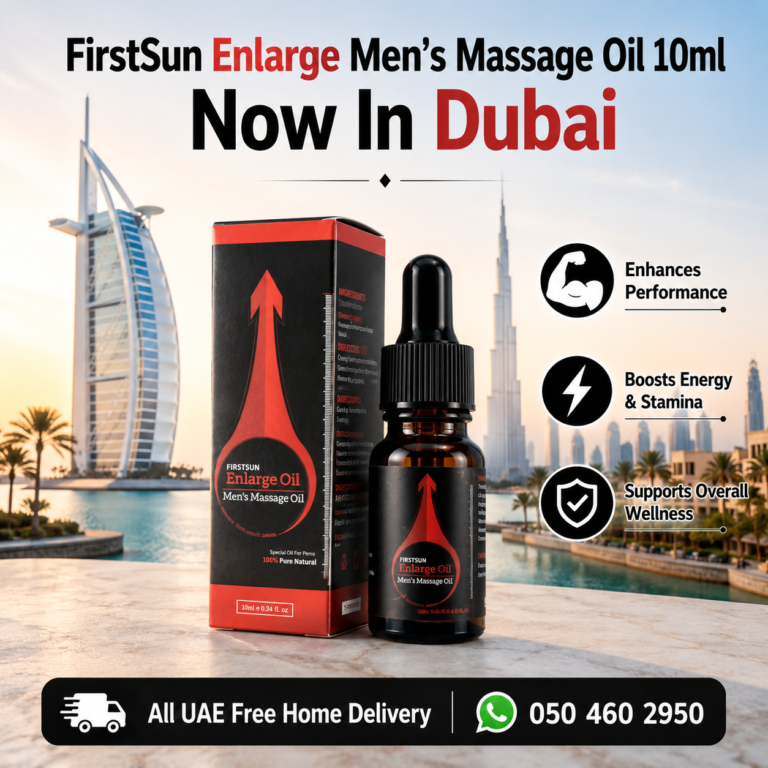 FirstSun Enlarge Men's Massage Oil 10ml Now In Dubai At Best Price