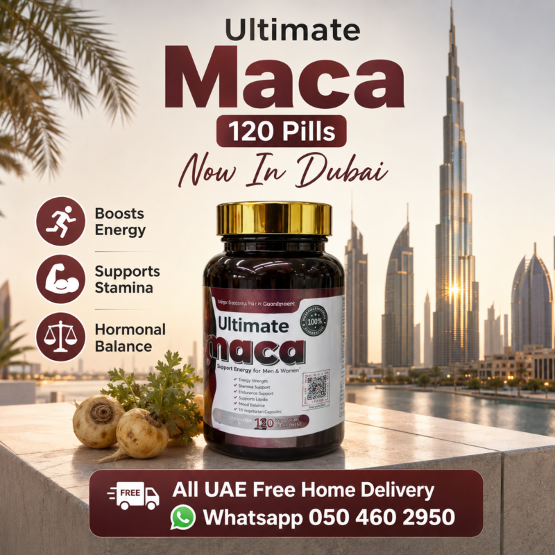 Ultimate Maca 120 Pills Now In Dubai At Best Price