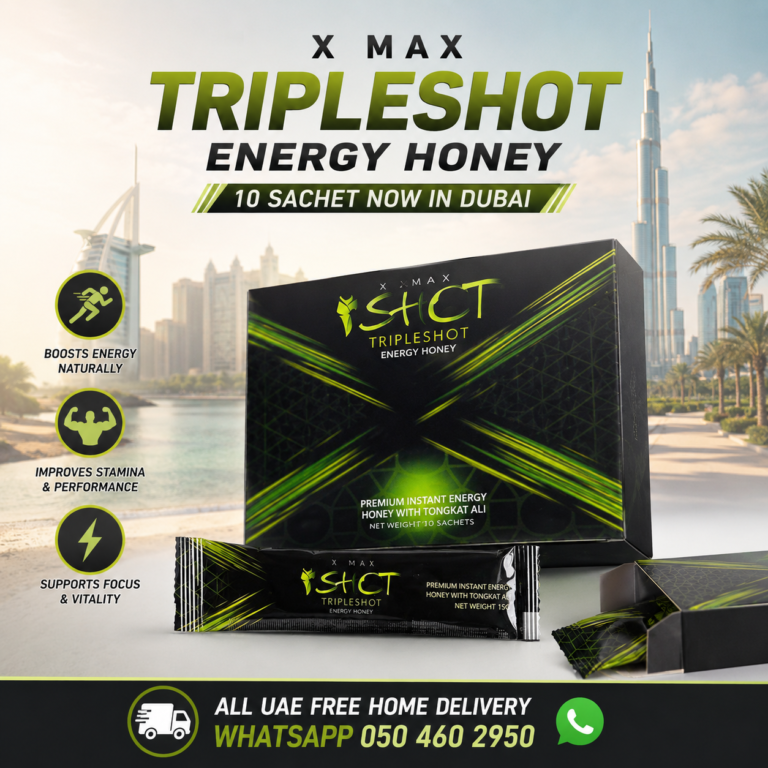 XMAX Tripleshot Energy Honey 10 Sachet In Dubai
