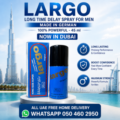 Largo Long Time Delay Spray For Men Made In German 100% Powerful - 45 ml