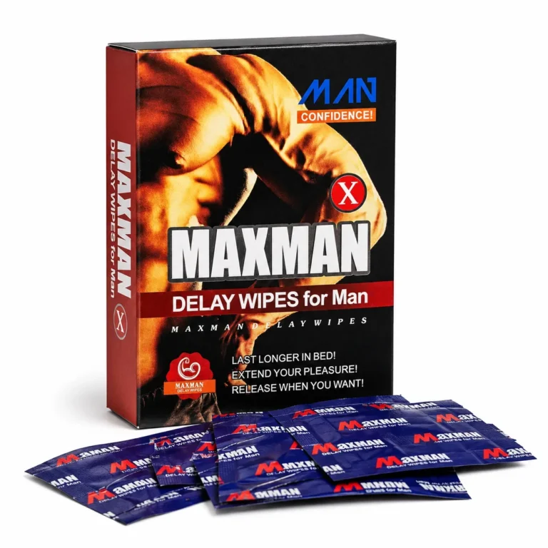 Maxman Delay Wipes For Men