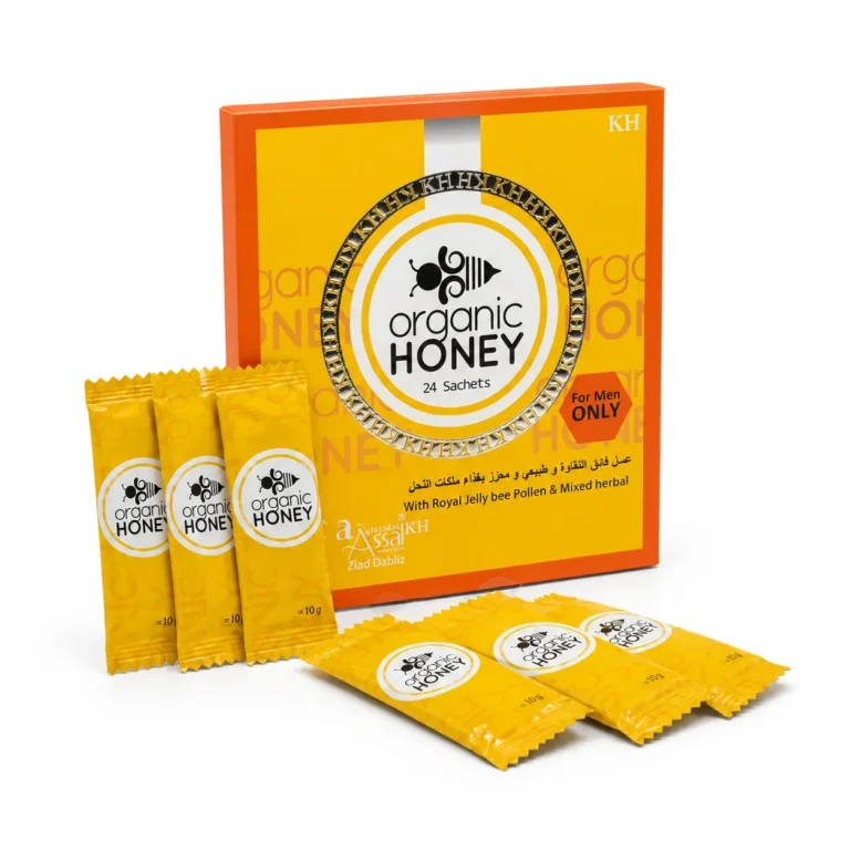 Organic Honey For Men Vitality and Performance