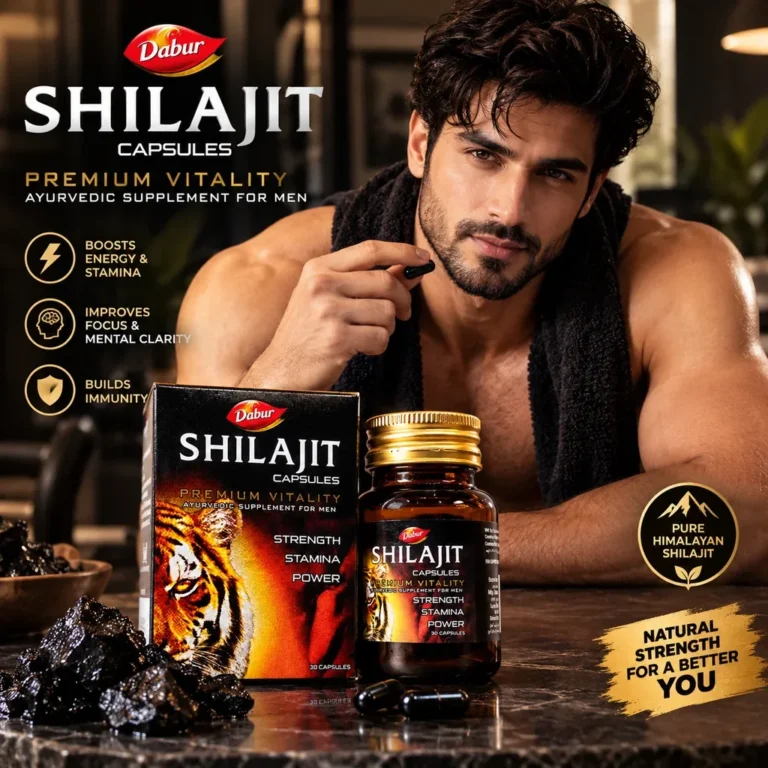 Dabur Shilajit Capsules For Men