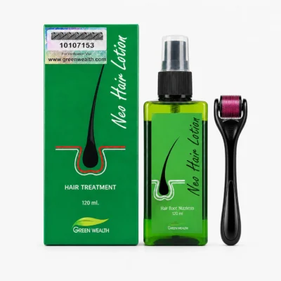 Buy Neo Hair Lotion With Derma Roller